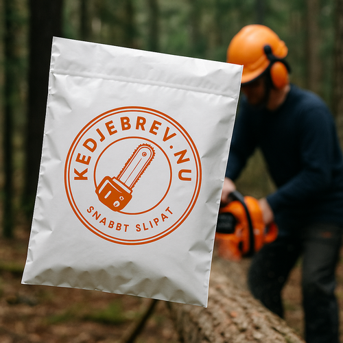 Produktförpackning för slipning av motorsågskedjor – Kedjebrev